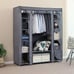 69 Portable Closet Wardrobe Clothes Rack Storage Organizer Shelf Fabric Gray