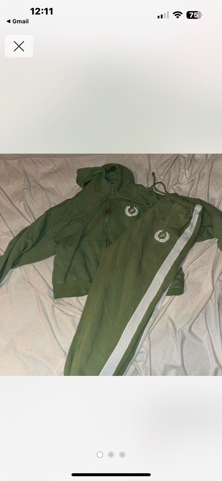 Victoria secret PINK green coed outfit