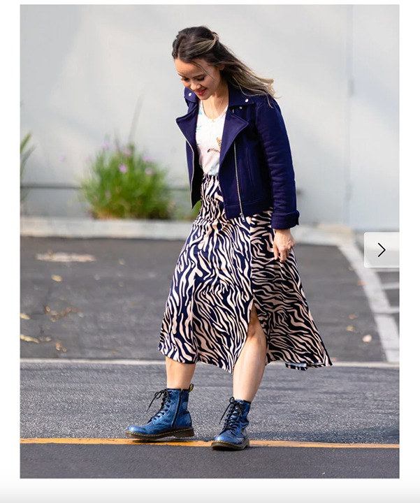 Jennifer Flared Midi Skirt
