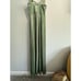Birdy Grey Ash Velvet Cowl Neck Maxi Dress In Dark Sage Size XS Bridesmaid