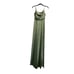 Birdy Grey Ash Velvet Cowl Neck Maxi Dress In Dark Sage Size XS Bridesmaid