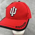 Indiana Hoosiers Logo Athletic Hat Red Size OSFA Embroidered IU College VTG NWT