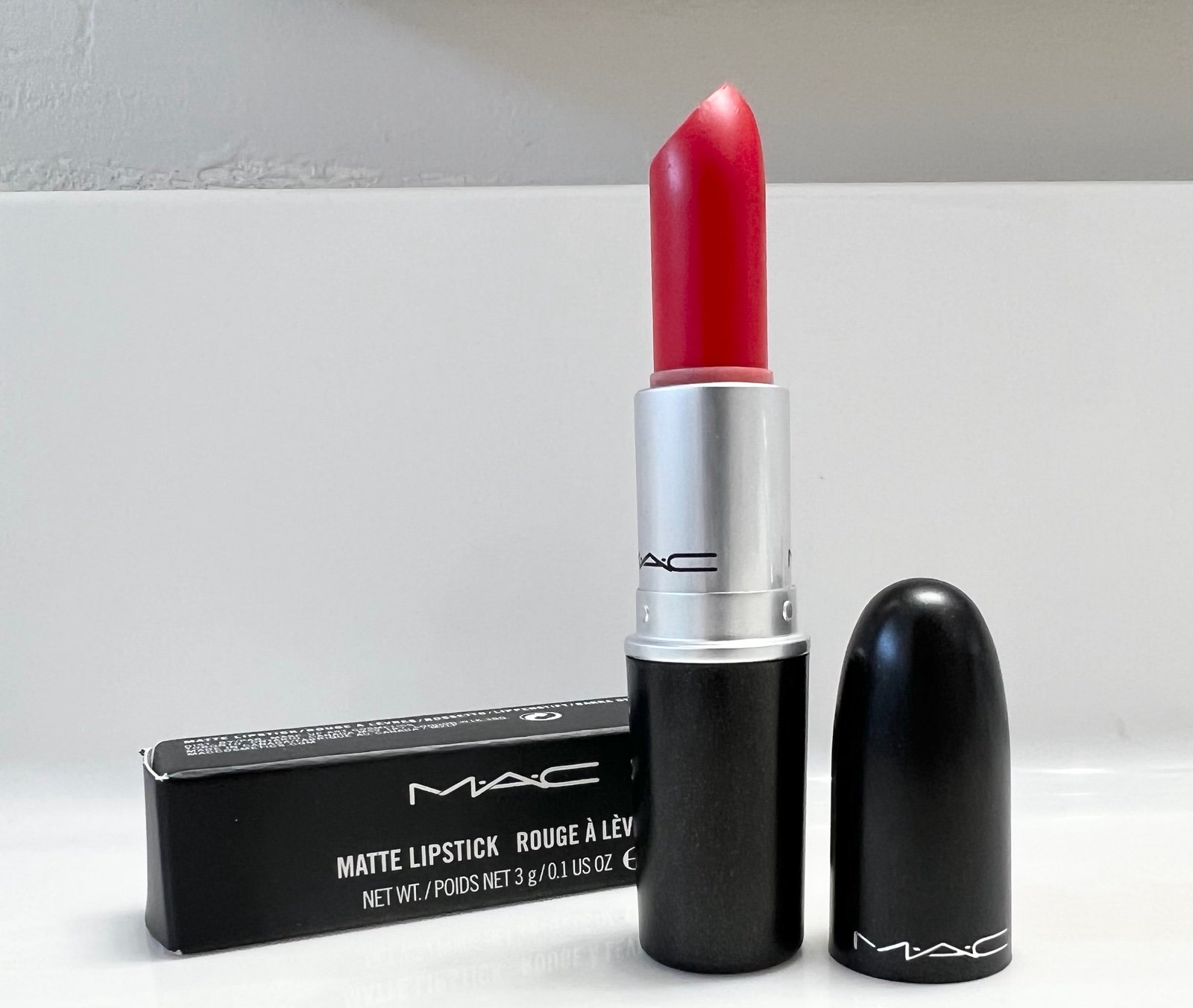 MAC “Scarlet Ibis” Lipstick