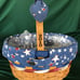 Longaberger American Celebrations Oval Spring Basket