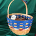 Longaberger American Celebrations Oval Spring Basket