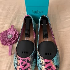 Tieks Electric Snake Flats size 8