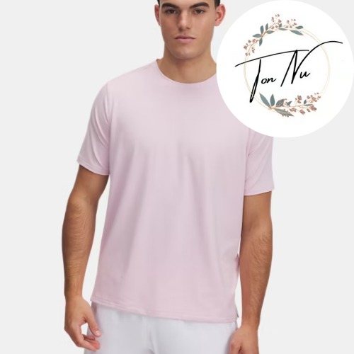 NWT UA Meridian Men's Short Sleeve | Prime Pink - 647 | Regular | SM