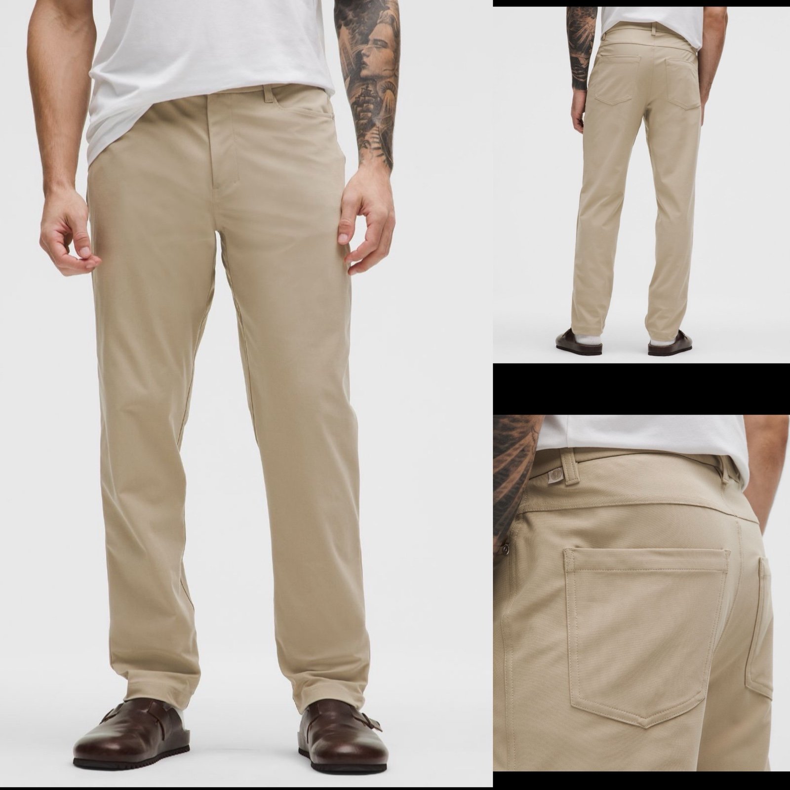 Lululemon ABC Classic-Fit 5 Pocket Pant 30L Warpstreme sz 34/30