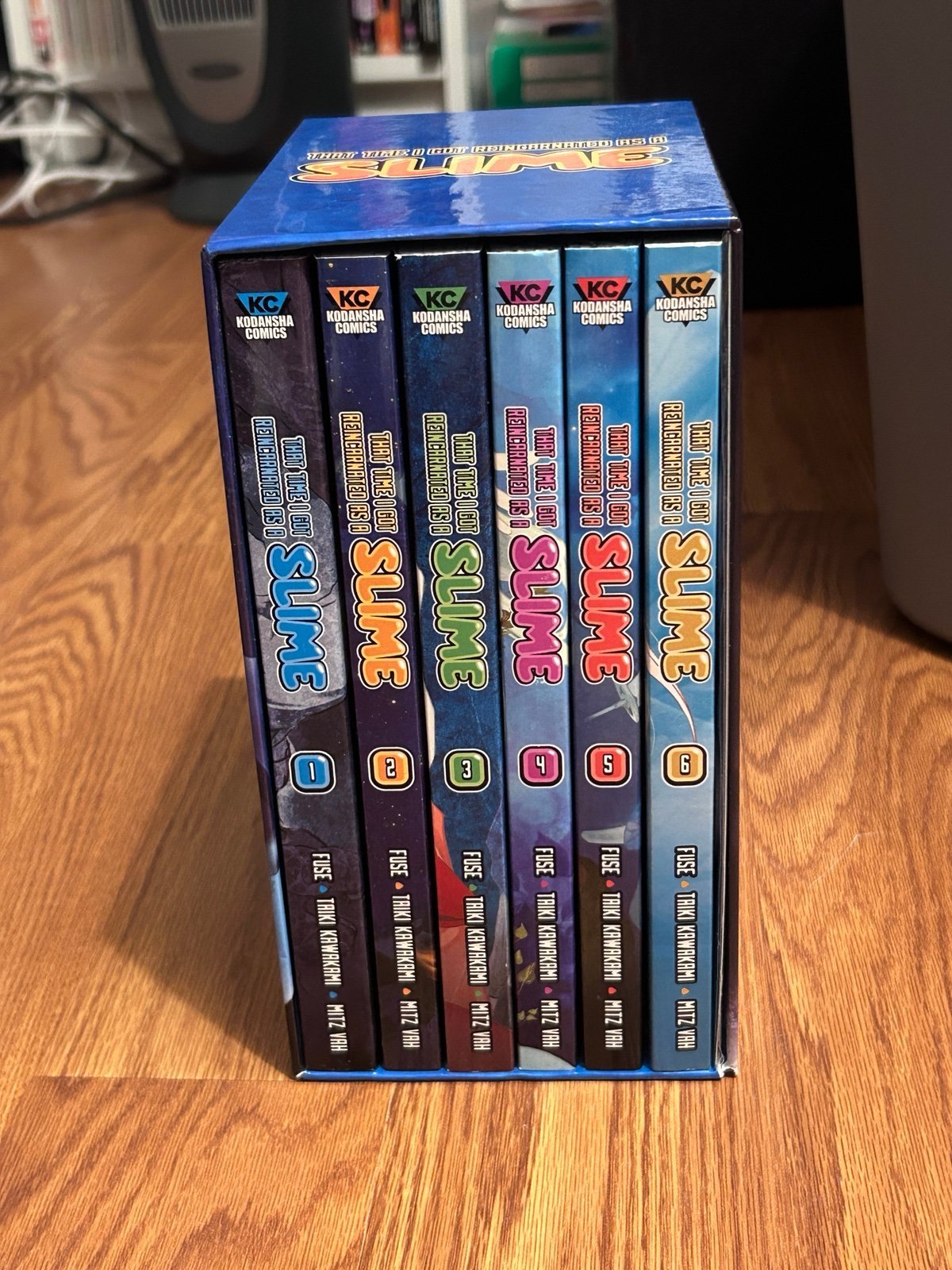 That Time I Got Reincarnated as a Slime Season 1 Part 1 Box Set Manga Volume 1-6