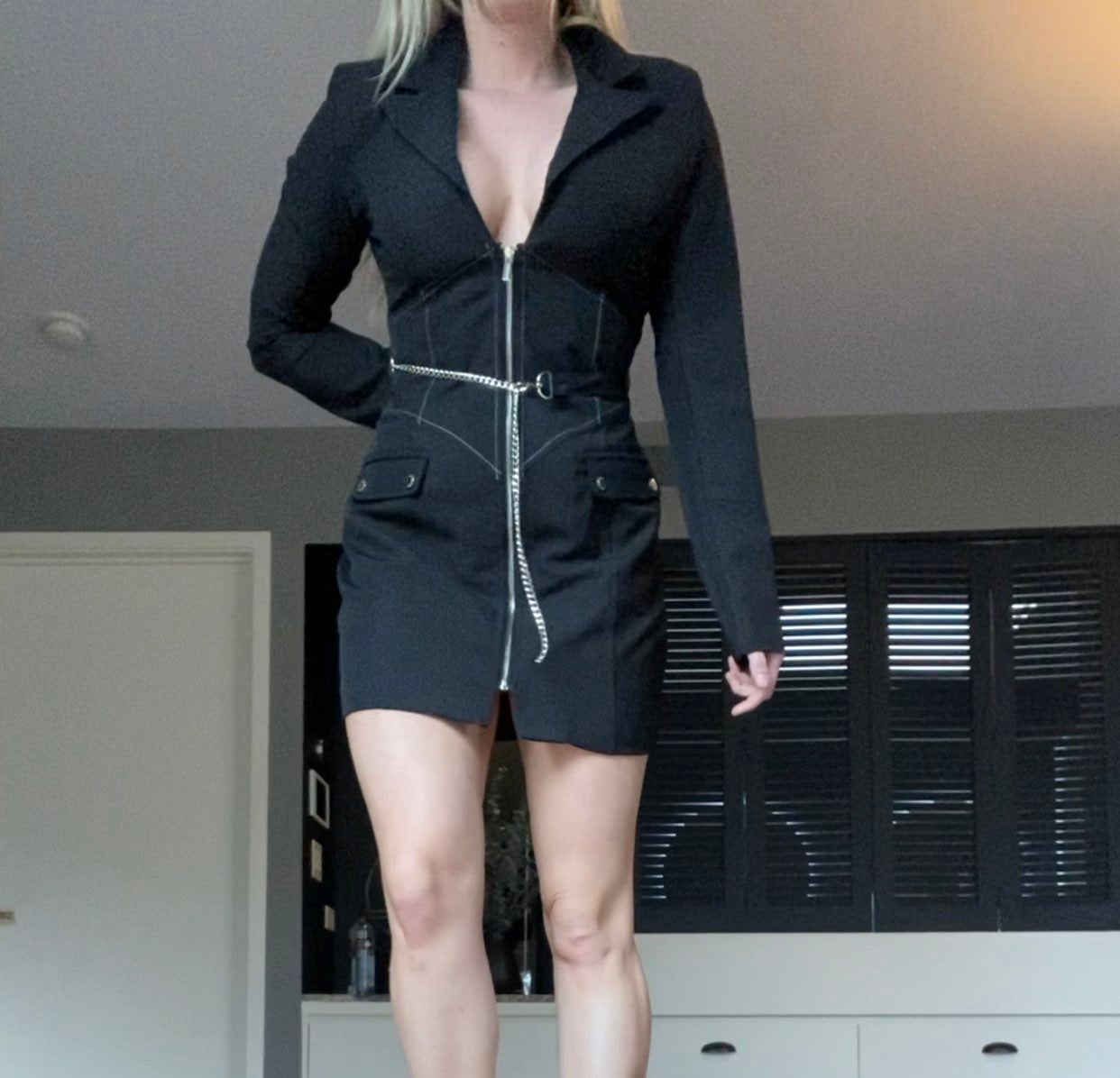 Maniere De Voir Blazer Dress