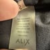 Alix NYC Bodysuit Womens Small Black V-Neck One Piece Stretch Minimalist