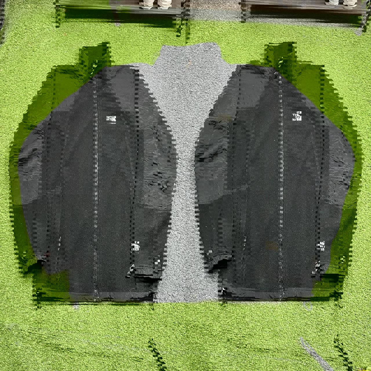 vintage the north face gore windstopper fleece jacket