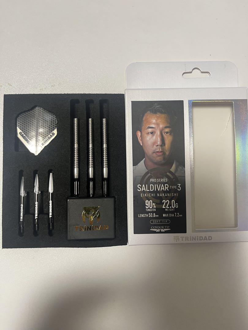 TRINIDAD SALDIVAR 3 steel23g (サルディバル3) TRINIDAD SALDIVAR 3 Dart Set