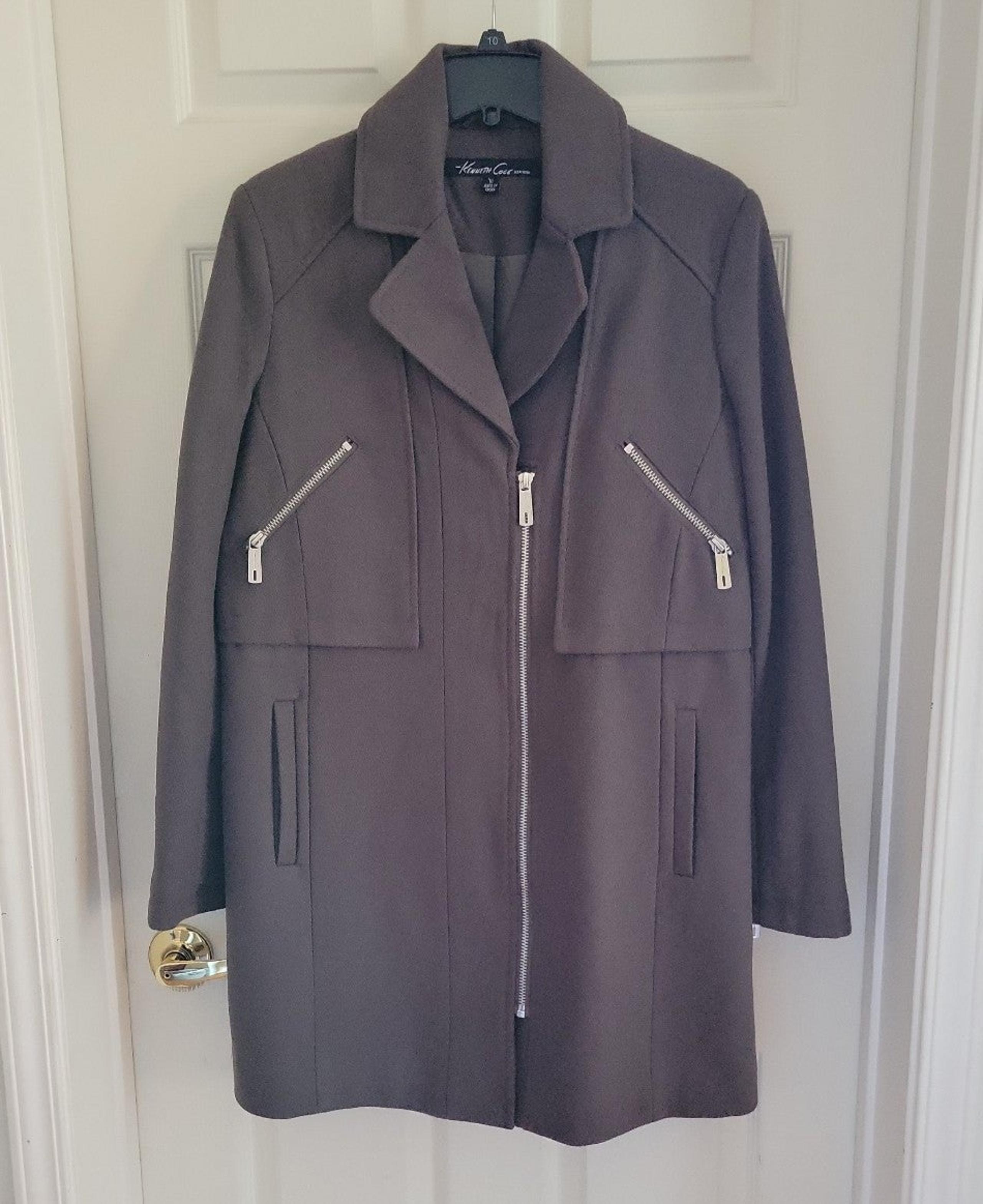 NWOT Kenneth Cole NY Wool Coat