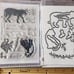 Stampin Up Wildcats Tiger leopard stamp bundle with dies and DSP paper
