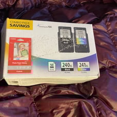 CANON CHROMALIFE 100 COMBO PACK (PG-240XL BLACK & CL-241XL) - NEW