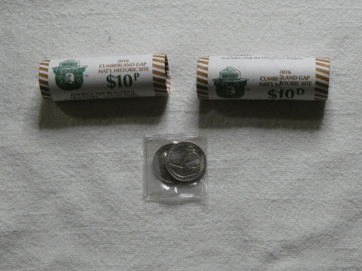 2016-P&D Cumberland Gap Quarter Rolls