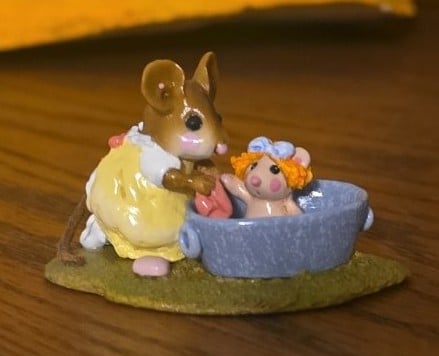 Wee Forest Folk M-301 Rub-a-dub Dolly.