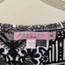Calypso St. Barth Long Sleeve Silk Dress Black Grey White Size Medium