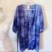 Vintage Expressions Floral Silky Robe & Nightgown