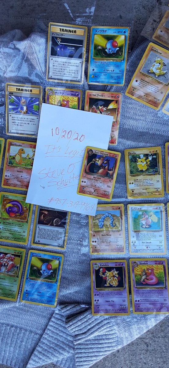 rare Pokemon cards