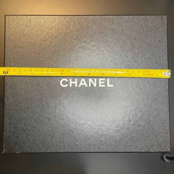 Chanel empty shoes box