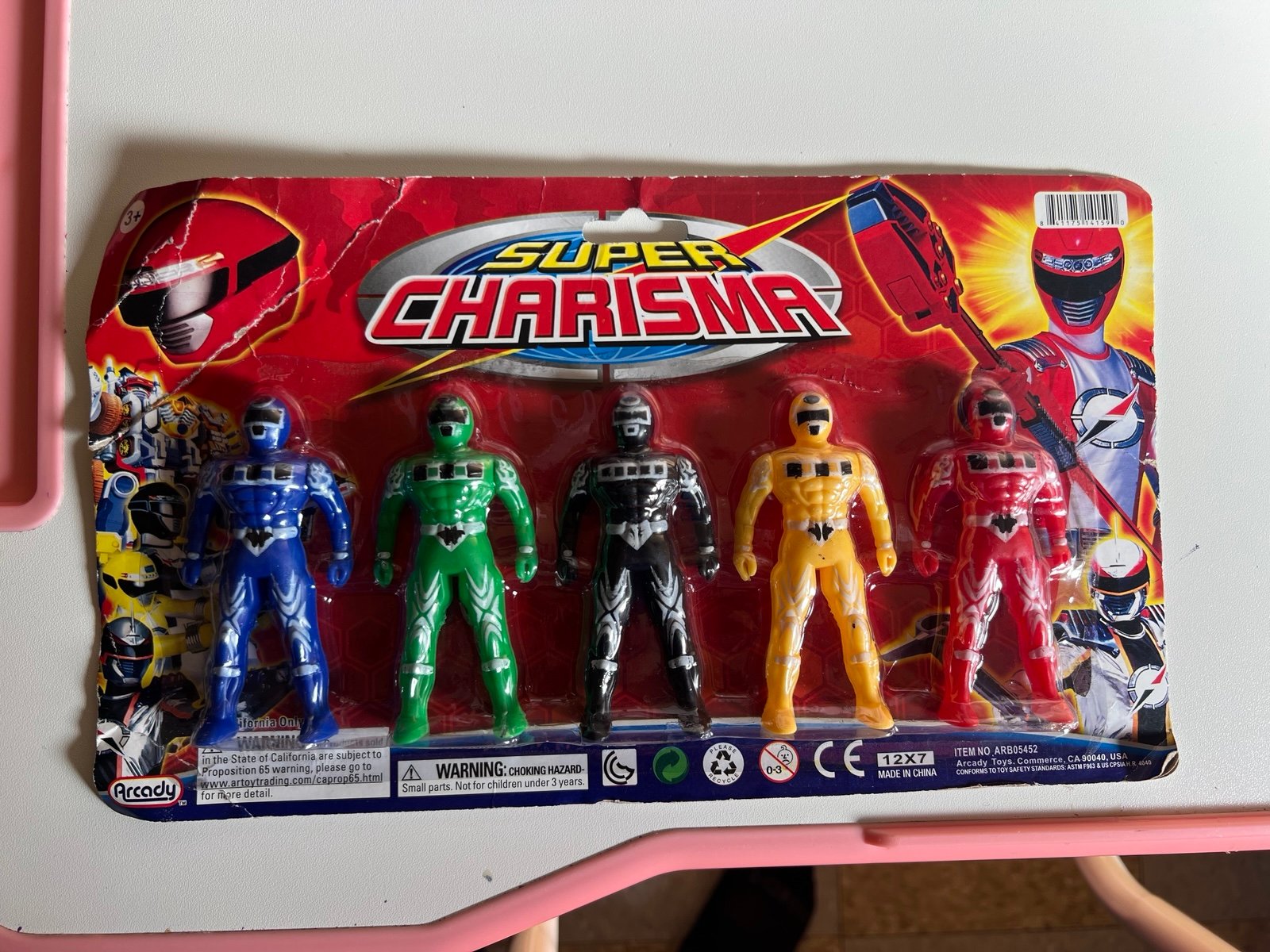 Arcady Super Charisma 5 Piece Action Figures Classic
