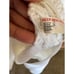Free People Natural Element Midi White Dress Puff Sleeve Textured Side Slit sz M