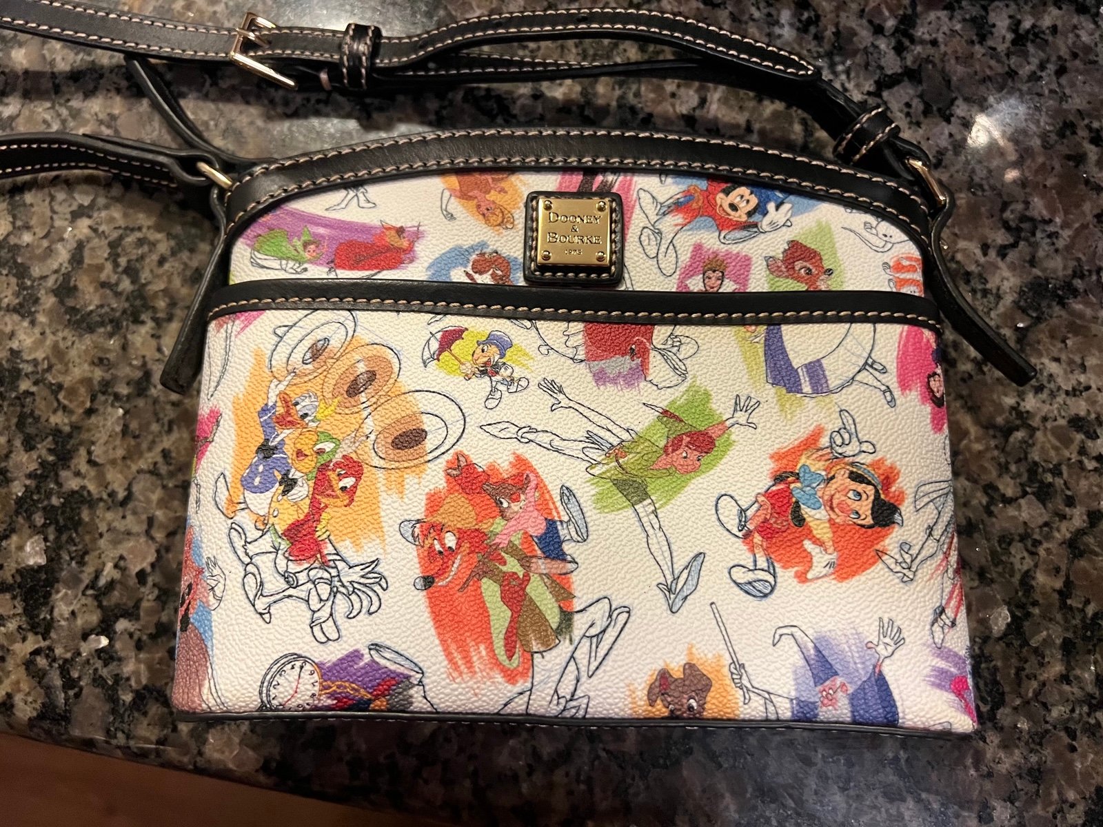 Dooney and bourke Ink and Paint Crossbody