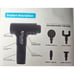 Aduro Sport Elite Recovery Massage Gun & 6 Speed High Torque Motor