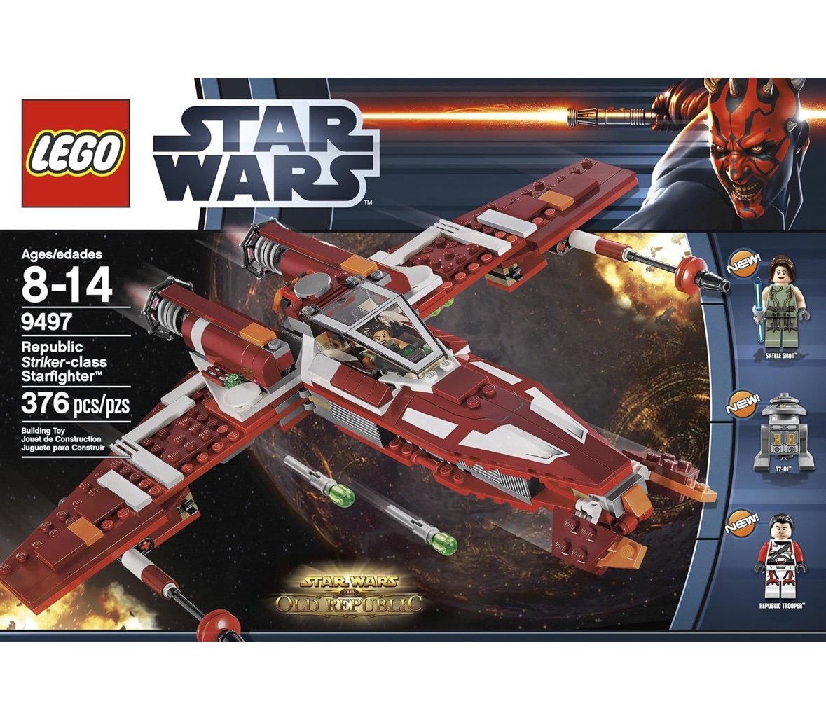 LEGO Knight of the Old Republic Republic Striker-class Starfighter