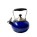 Chantal Cobalt Blue Whistling Teapot Tea Kettle Enamel on Steel 1.8 Qt Quart