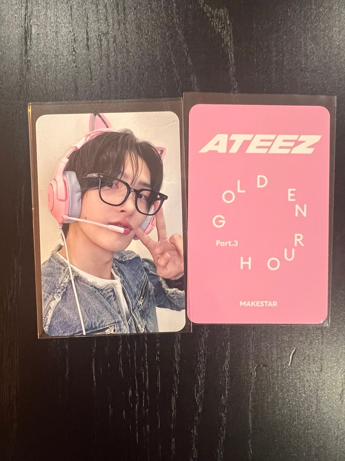 Ateez Golden Hour 3 Makestar New York Seattle LD Kitty headset Mingi PC
