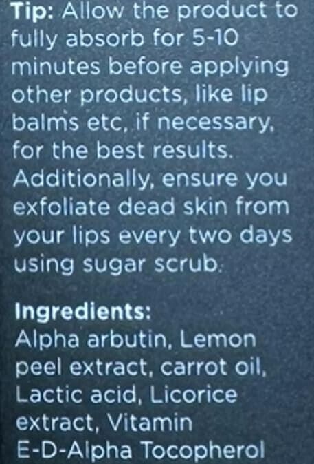 Lip Lightening Cream for Dark Lips|Lip Lightener for Smokers and Non-Smokers