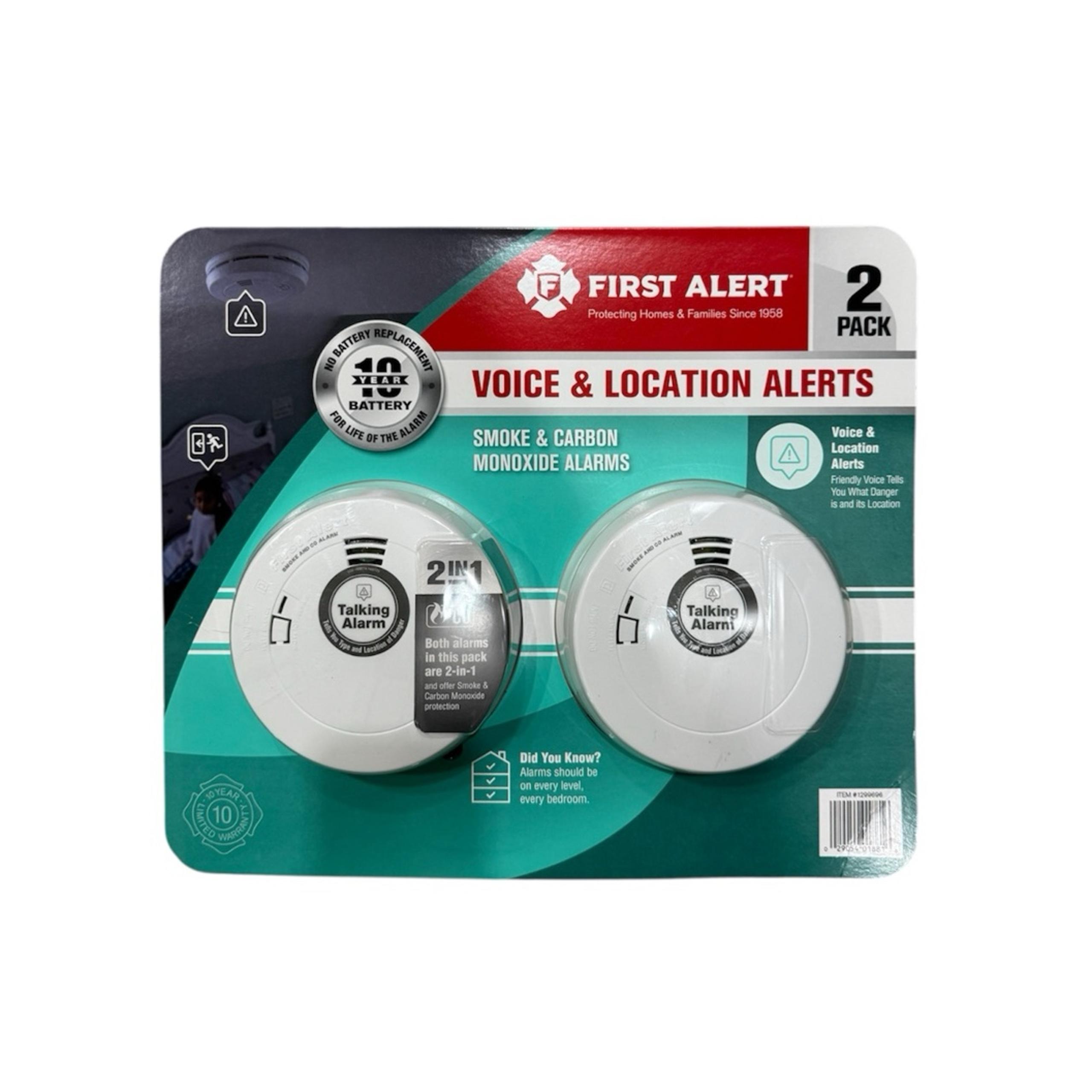 First Alert Smoke and Carbon Monoxide Alarms