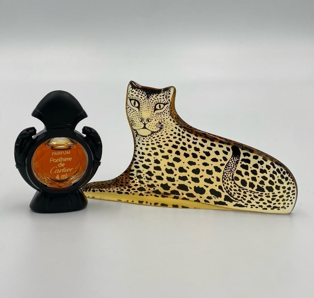 Abraham Palatnik Set Leopard And Cartier Panthere Perfume Rare- READ