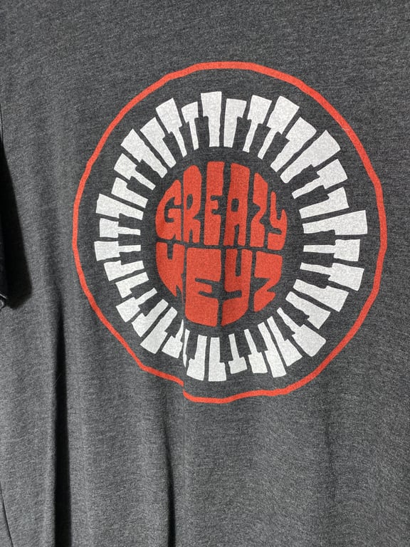 Greazy Keyz Graphic T-Shirt. Size XL.