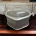 Guardian Service Pan Hammered Aluminum Cookware Vintage Pot Triangle Glass Lid