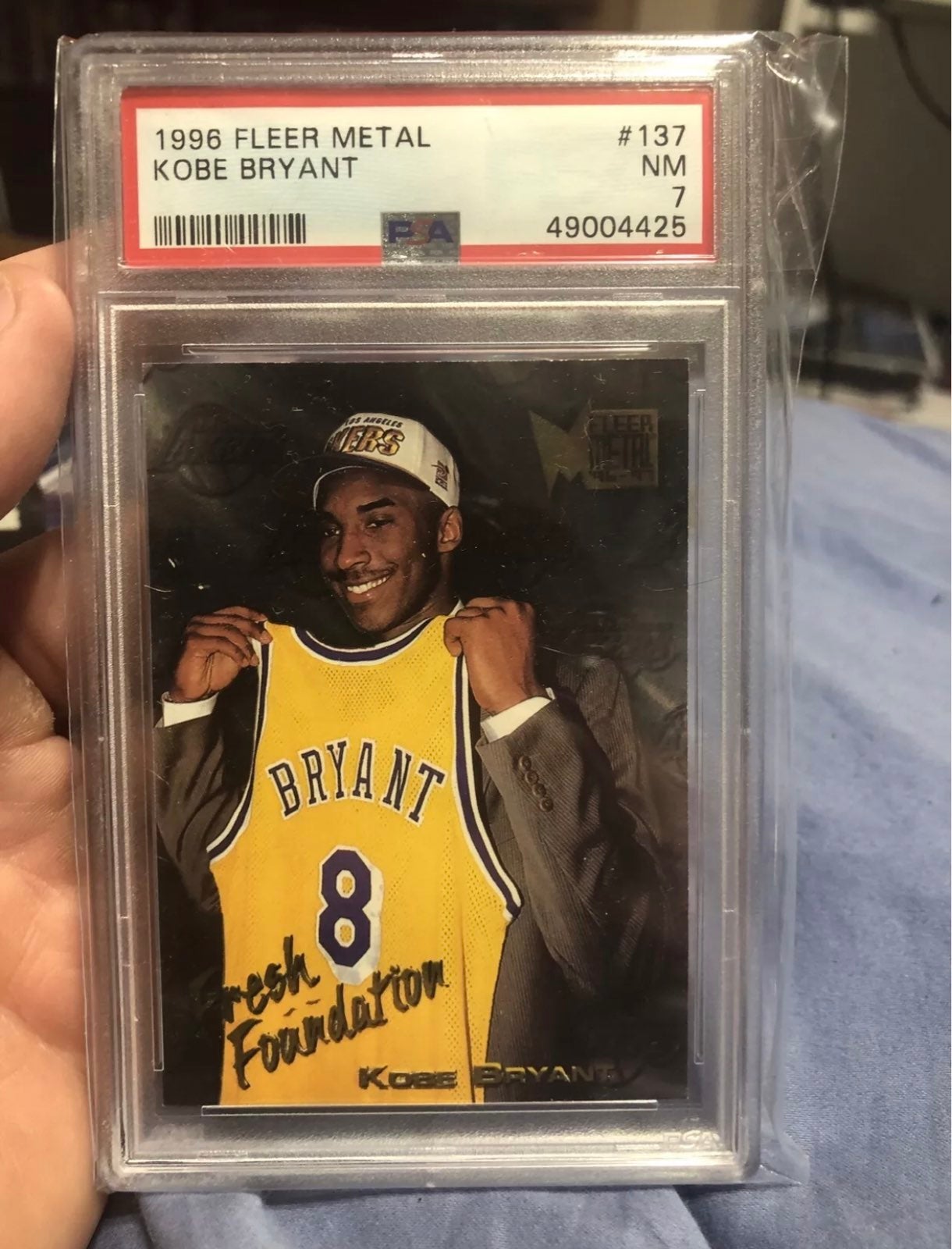 Kobe Bryant Metal Rookie