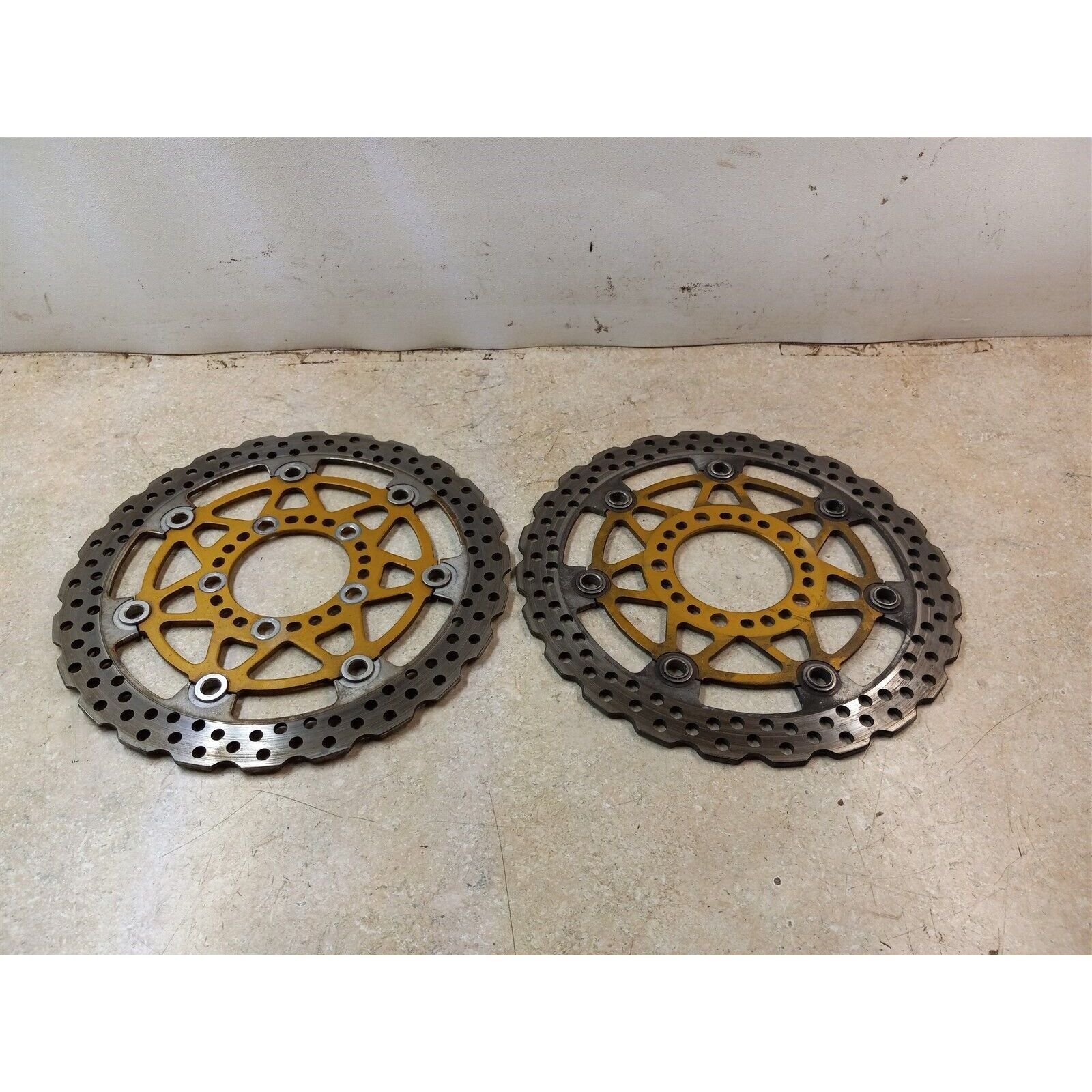 Kawasaki 650R EX650-R NINJA Front Brake Disk Rotors Set 2006 2007 JAP AP-161