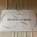 Outdoor Heated Cat Bowl Large Capacity Heated Water Bowl for Cat, Provide Non-Fr