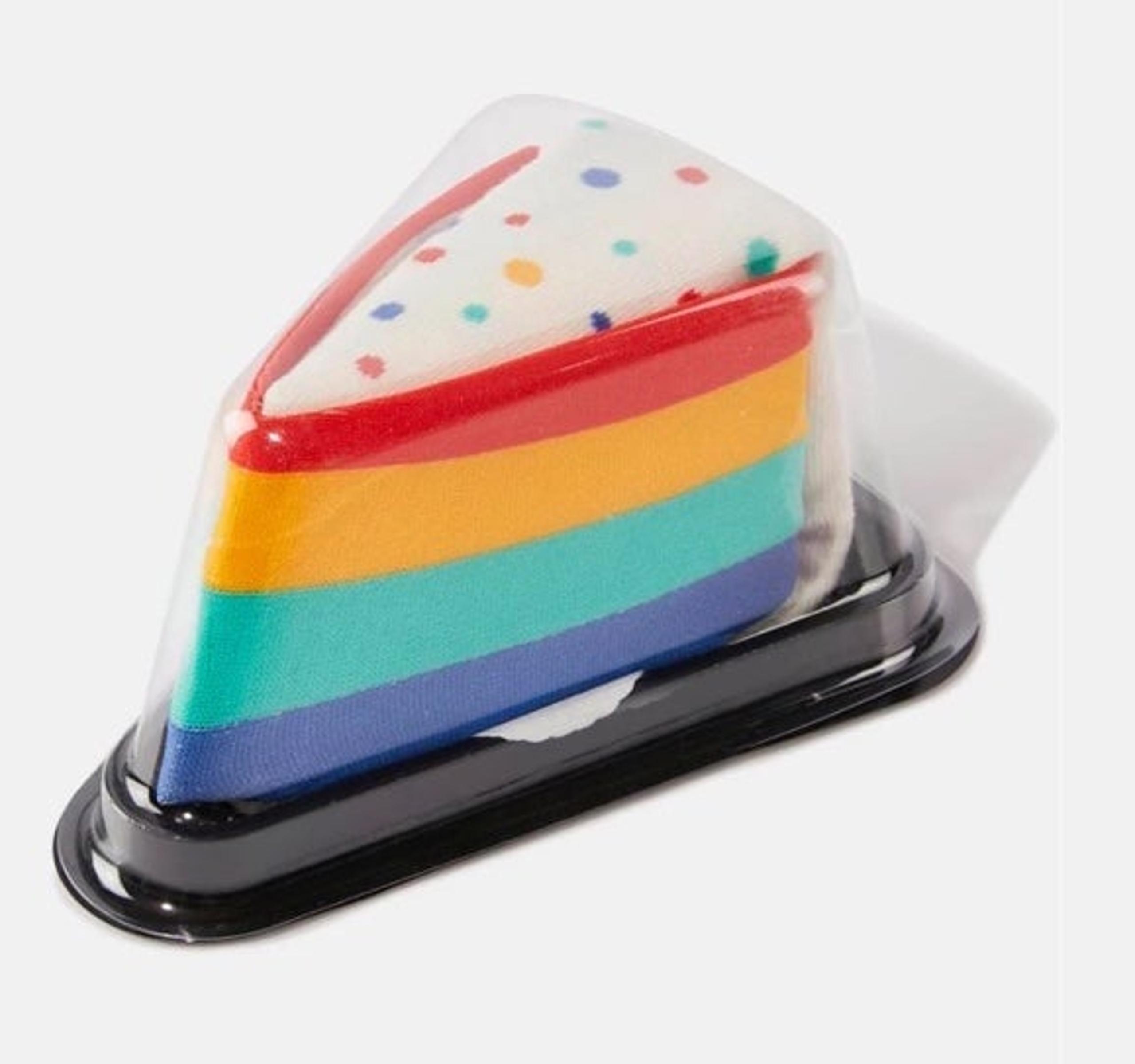 Rainbow Sprinkles Kawaii Cake Fashion Socks