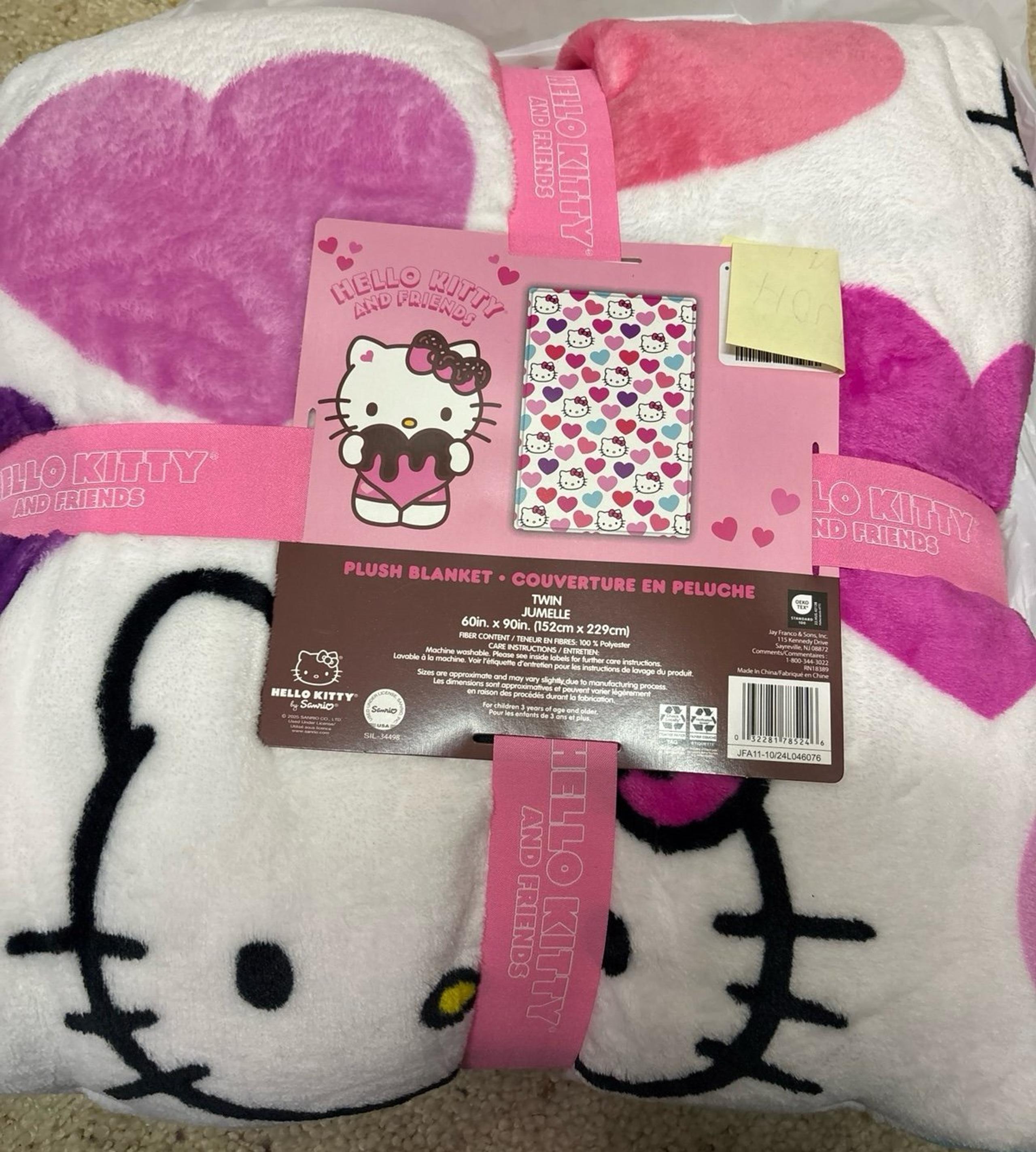 Hello Kitty Valentines Blanket 2025