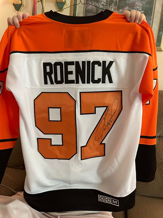 Jeremy Roenick - FLYERS signed Jersey