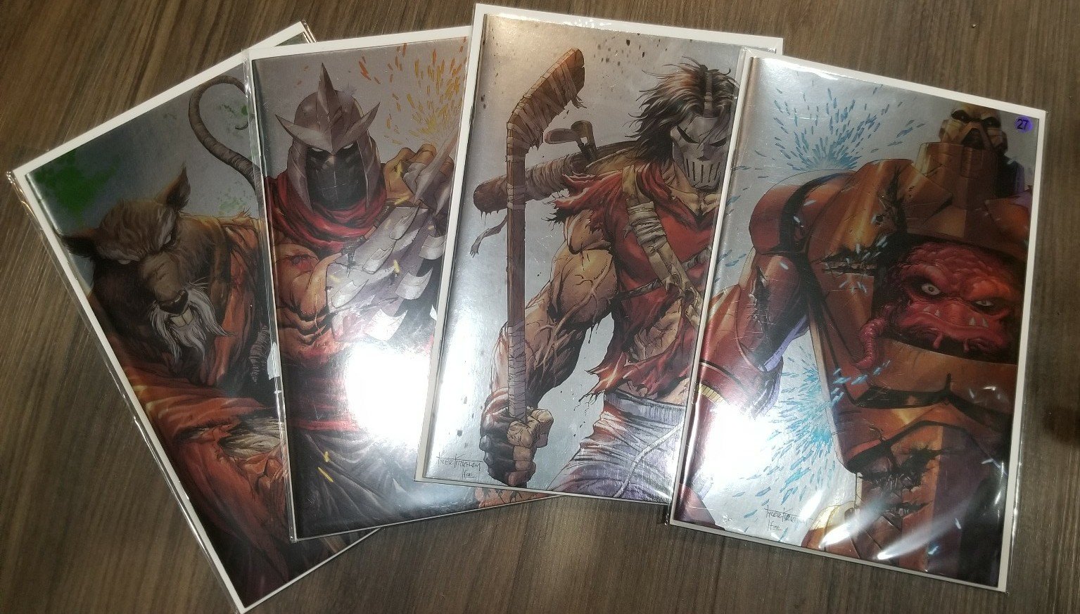 Tmnt Battle Damage foil other guys set