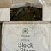 Six pieces of Yoga block and strap