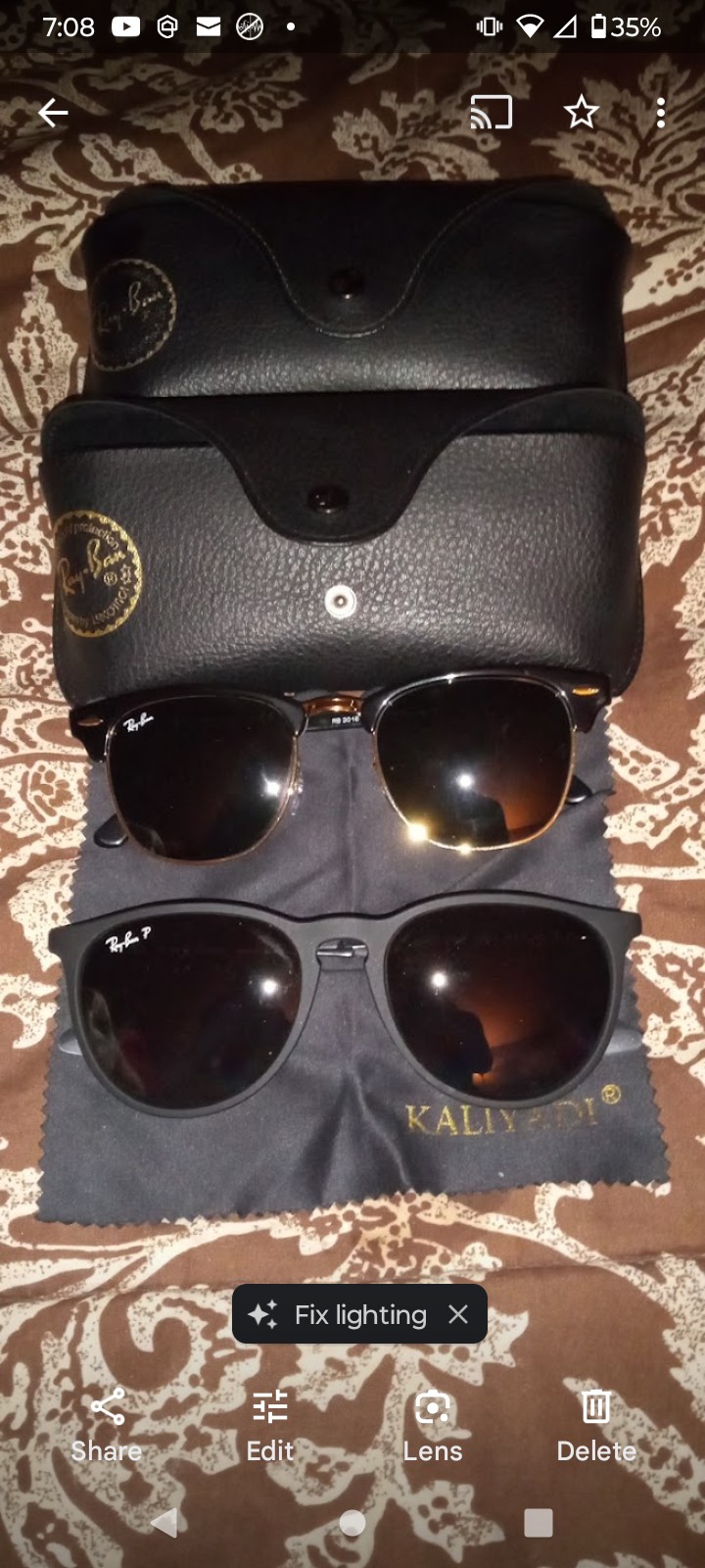 Ray-Ban sunglasses