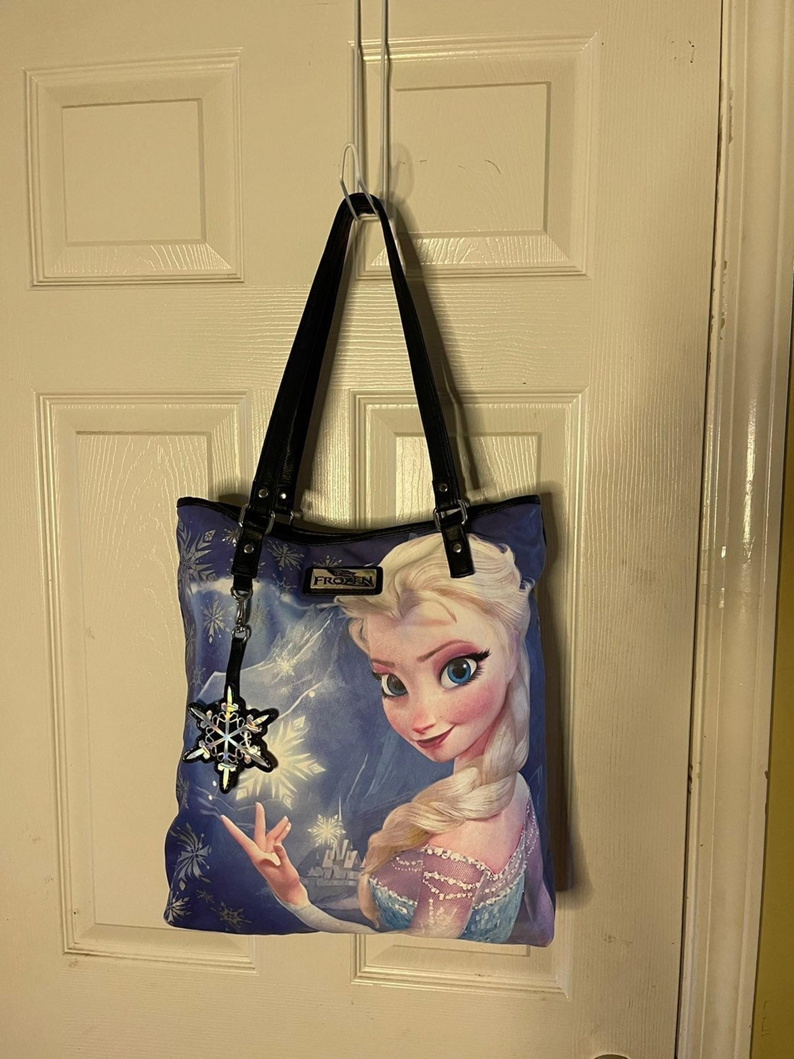 Disney Frozen Elsa tote by loungefly snap closure very roomy and chic