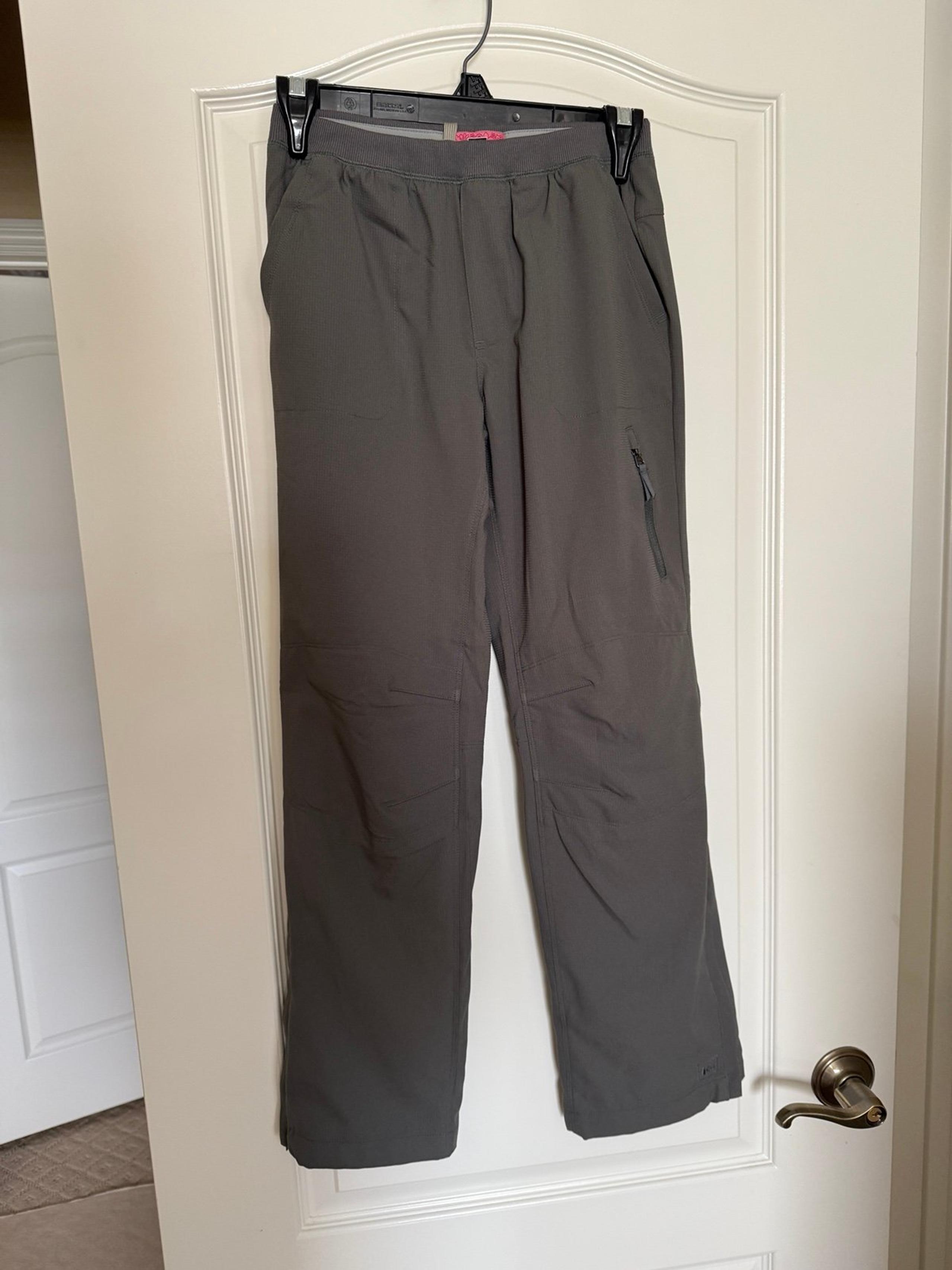 REI grey outdoors pants girls