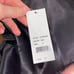 Adrianna Papell Hailey Black Satin Mini Dress NWT Sz 4 Strapless Polyester